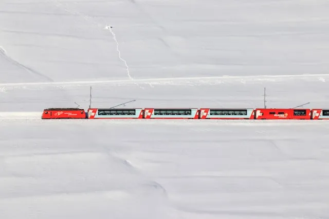Glacier Express panoramic train